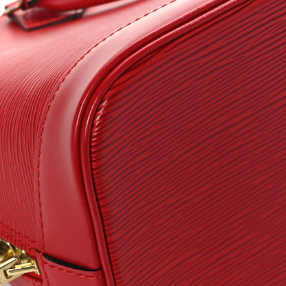 Louis Vuitton Epi Alma PM Castillan Red 10 of 11