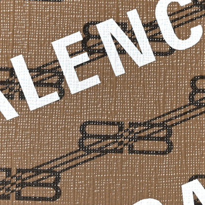 Balenciaga Coated Canvas BB Monogram Allover Logo Small Camera Bag Beige Brown Black 8 of 10