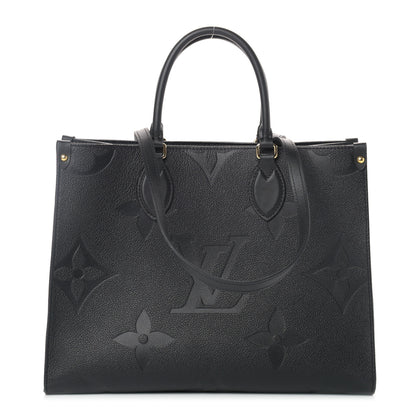 Louis Vuitton Empreinte Monogram Giant Onthego MM Black 1 of 7