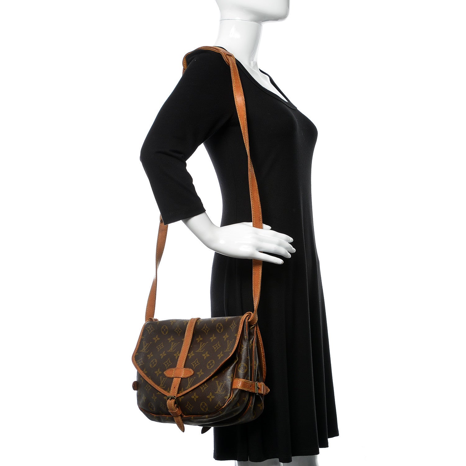 Louis Vuitton Monogram Saumur 30 2 of 14