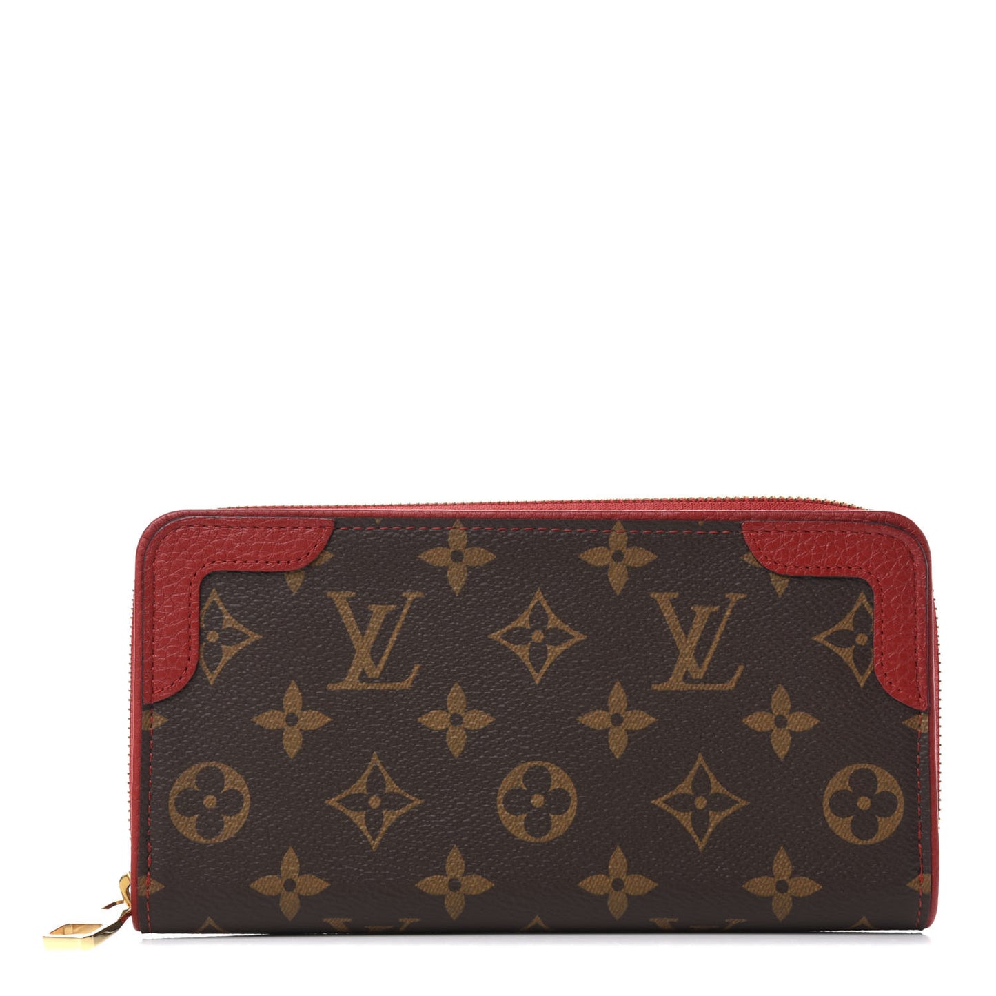 Monogram Retiro Zippy Wallet Cherry