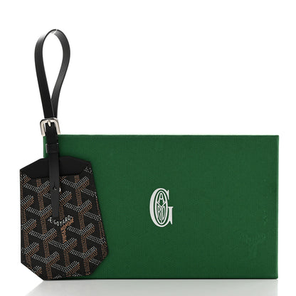 Goyard Goyardine Luggage Tag Black 5 of 5