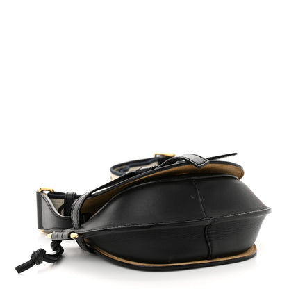 Loewe Calfskin Jacquard Mini Gate Dual Bag Black 4 of 12