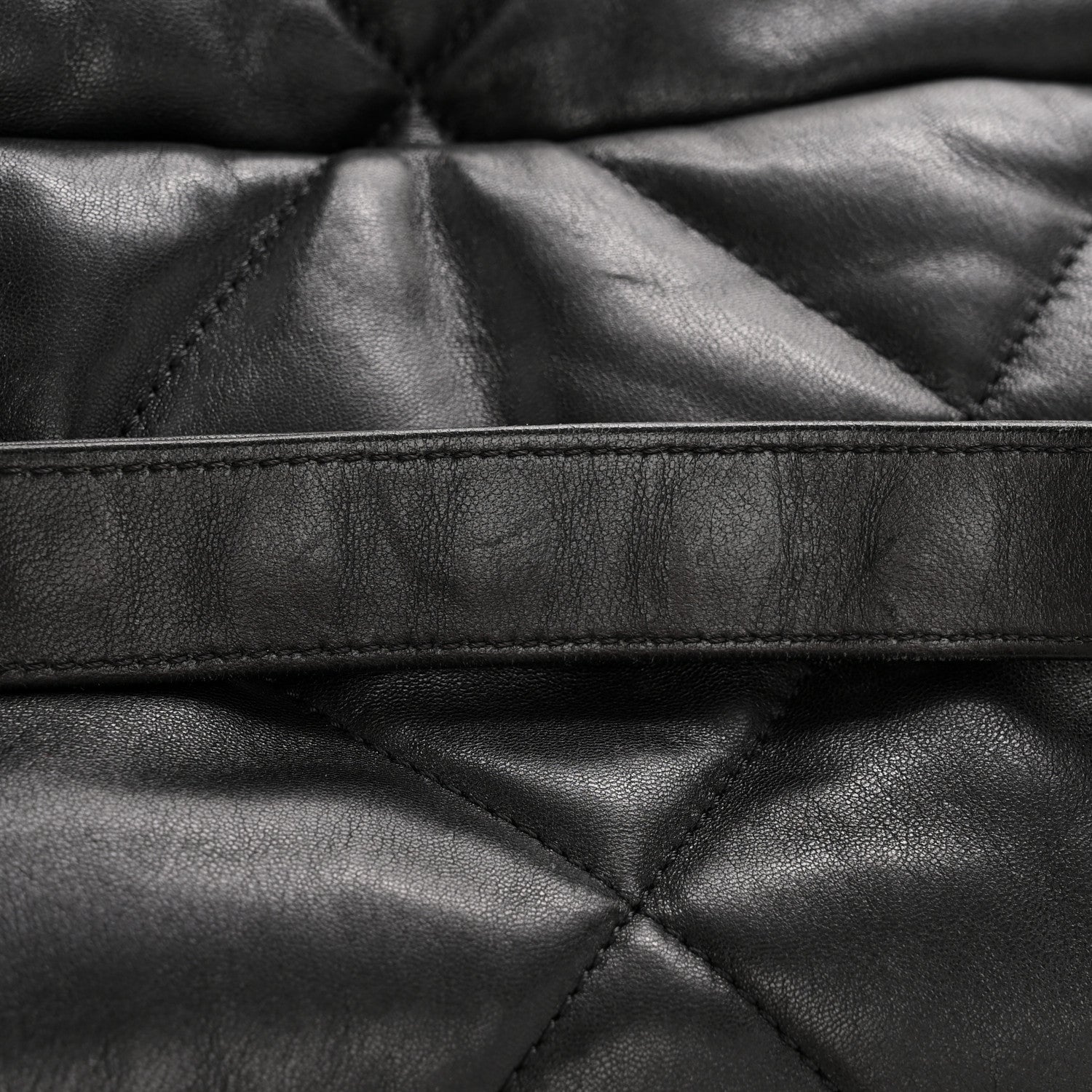 Chanel Lambskin Quilted Large Chanel 19 Flap Black 12 of 13