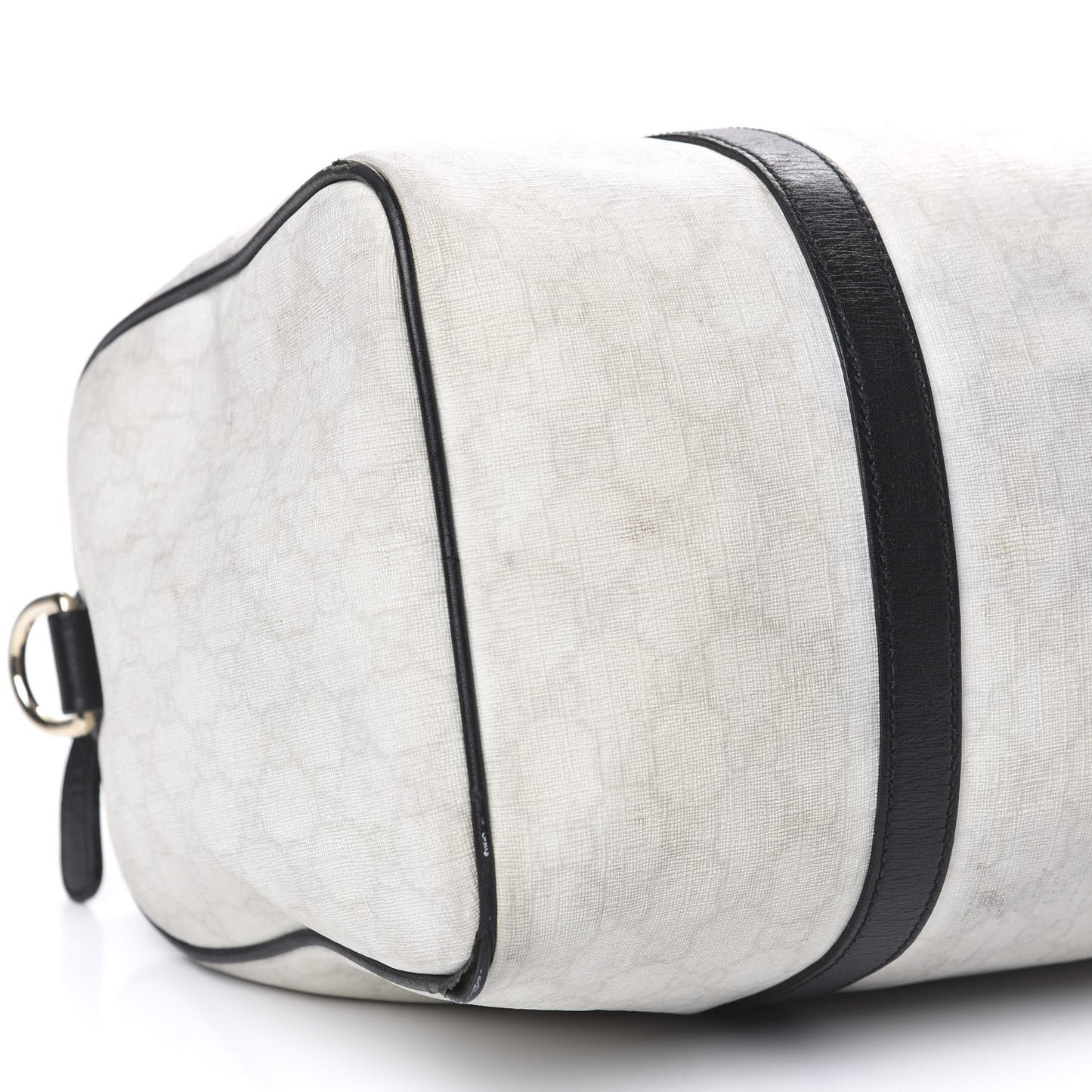 GG Plus Monogram Medium Joy Boston White Black
