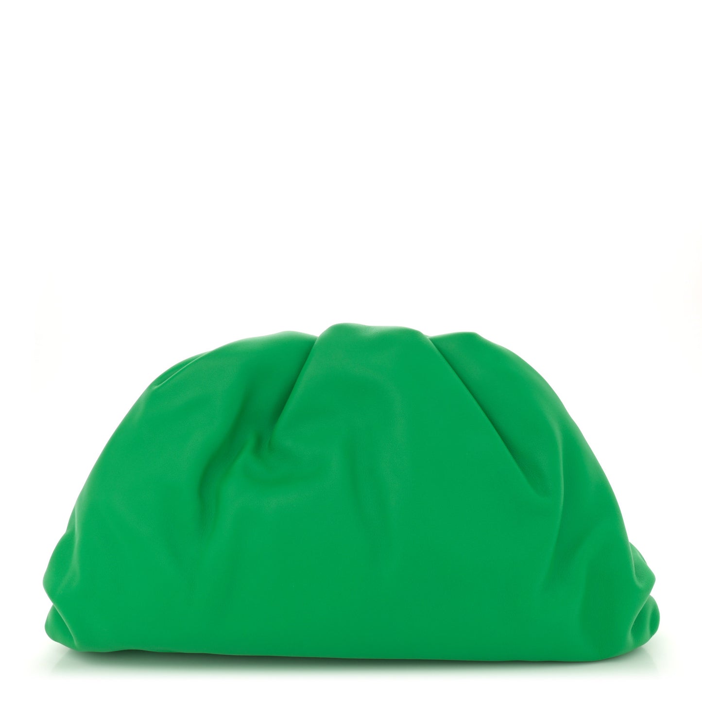 Smooth Butter Calf The Pouch Oversized Clutch Parakeet