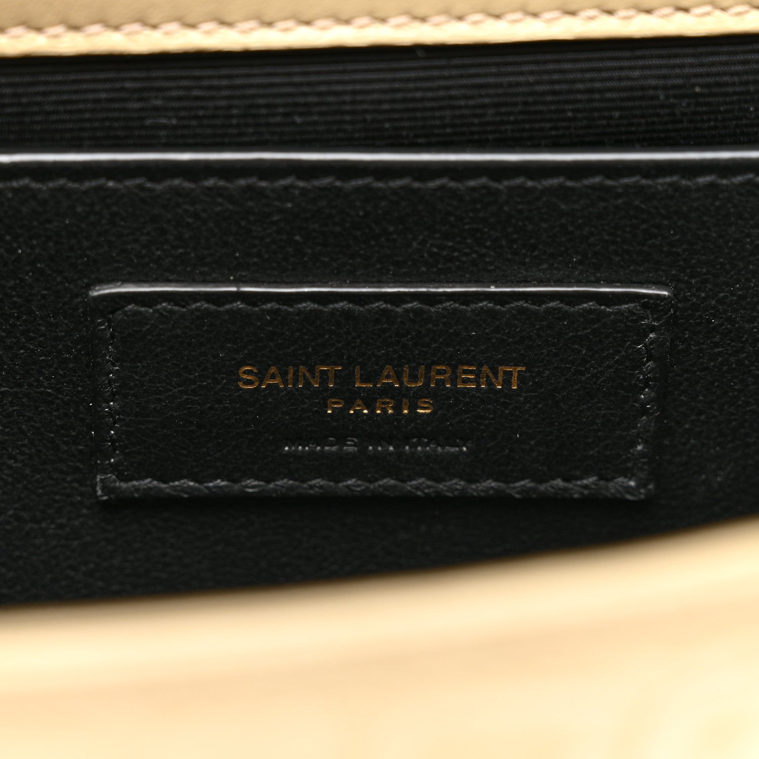 Saint Laurent Crocodile Embossed Nubuck Small Monogram Kate Satchel Nougat Beige 7 of 13