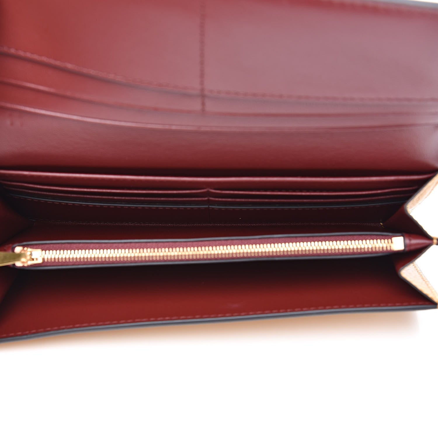 Mulberry Small Classic Grain Continental Wallet Deep Amber 5 of 9