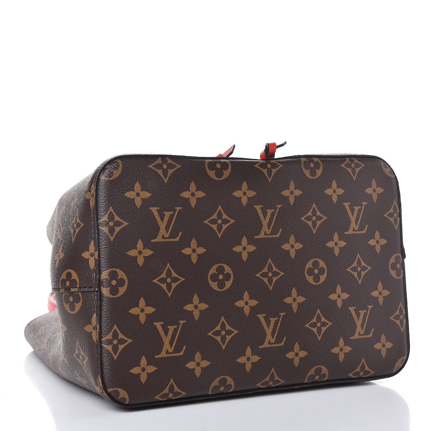 Louis Vuitton Monogram Braided Neonoe Coquelicot 4 of 8