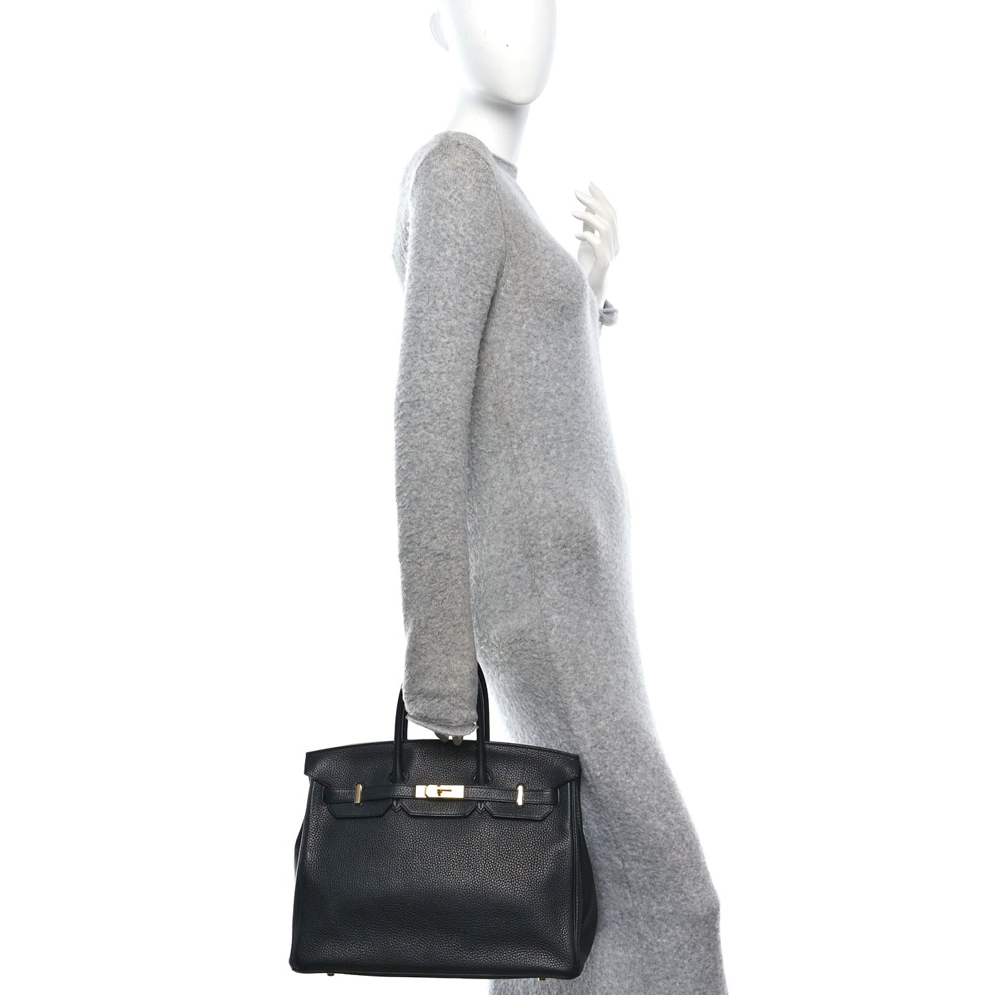 Taurillon Clemence Birkin 35 Black