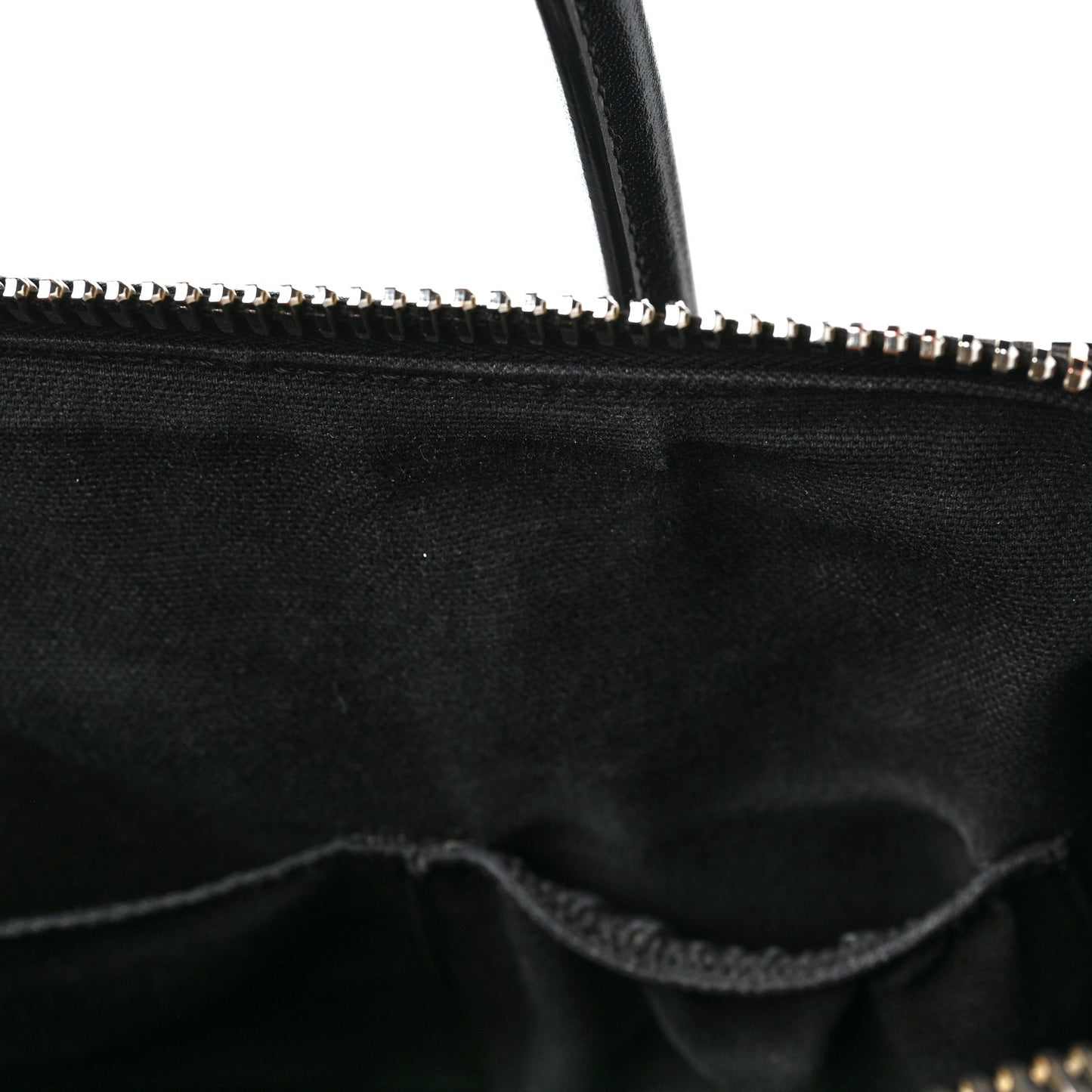 Shiny Lord Calfskin Medium Antigona Black