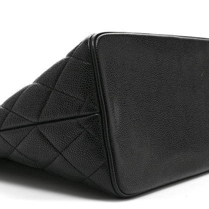 Chanel Caviar Quilted Medallion Tote Black 9 of 10