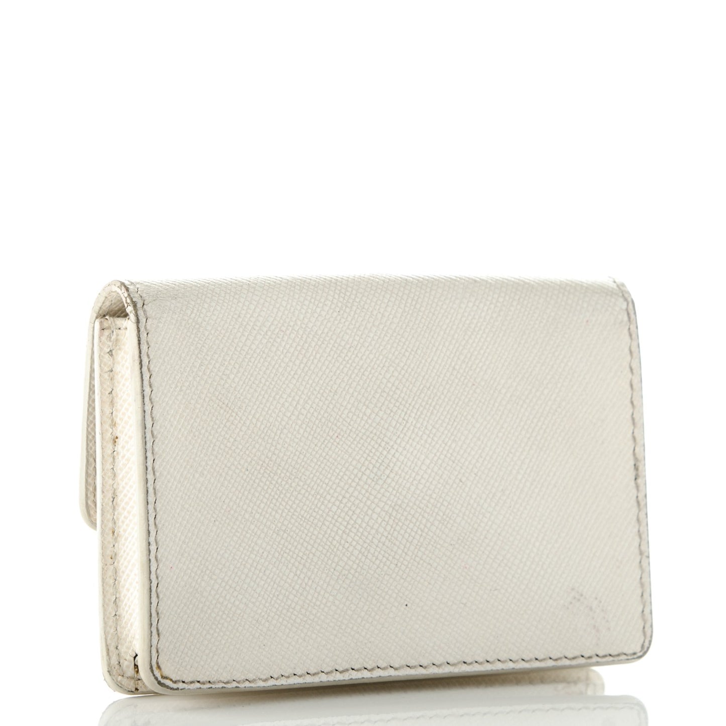 Saffiano Metal Flap Card Holder Talco