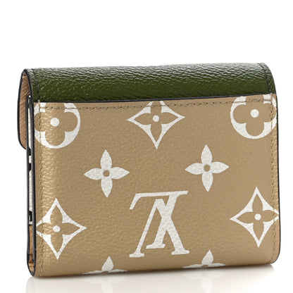 Louis Vuitton Monogram Giant Zoe Wallet Kaki 3 of 14