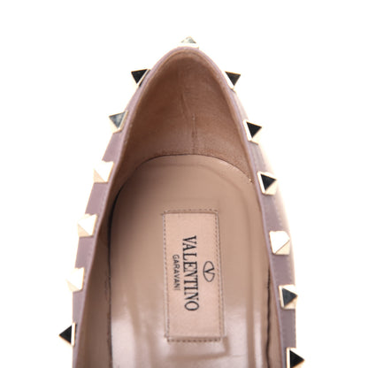 Valentino Garavani Nappa Rockstud 100mm Pumps 38.5 Soft Noisette Poudre 10 of 15