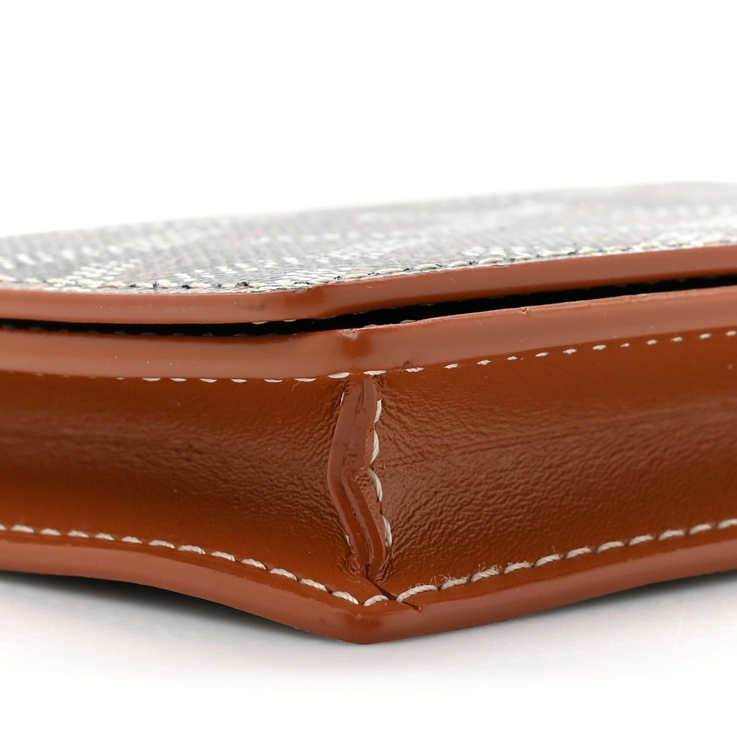 Goyard Goyardine Business Card Holder Black Gold 8 of 8