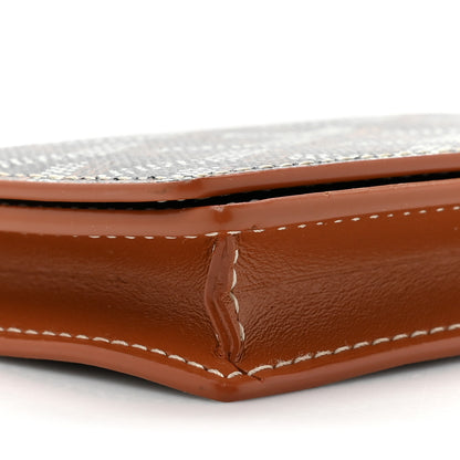 Goyard Goyardine Business Card Holder Black Gold 8 of 8
