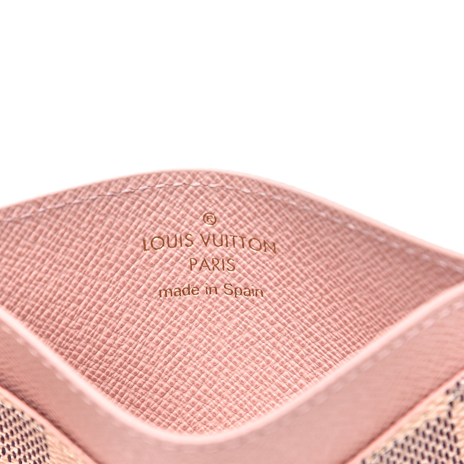 Louis Vuitton Damier Azur Daily Card Holder Rose Ballerine 6 of 7