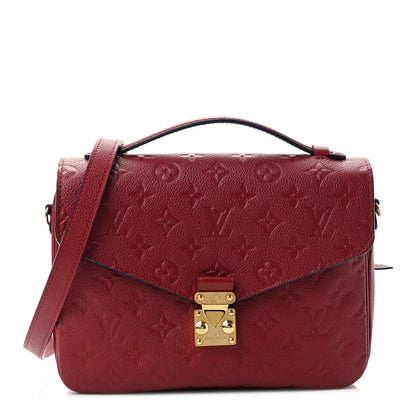 Louis Vuitton Empreinte Pochette Metis Cherry Berry 1 of 10