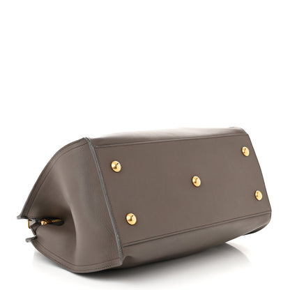 Saint Laurent Calfskin Small Classic Y Cabas Mousse 4 of 17