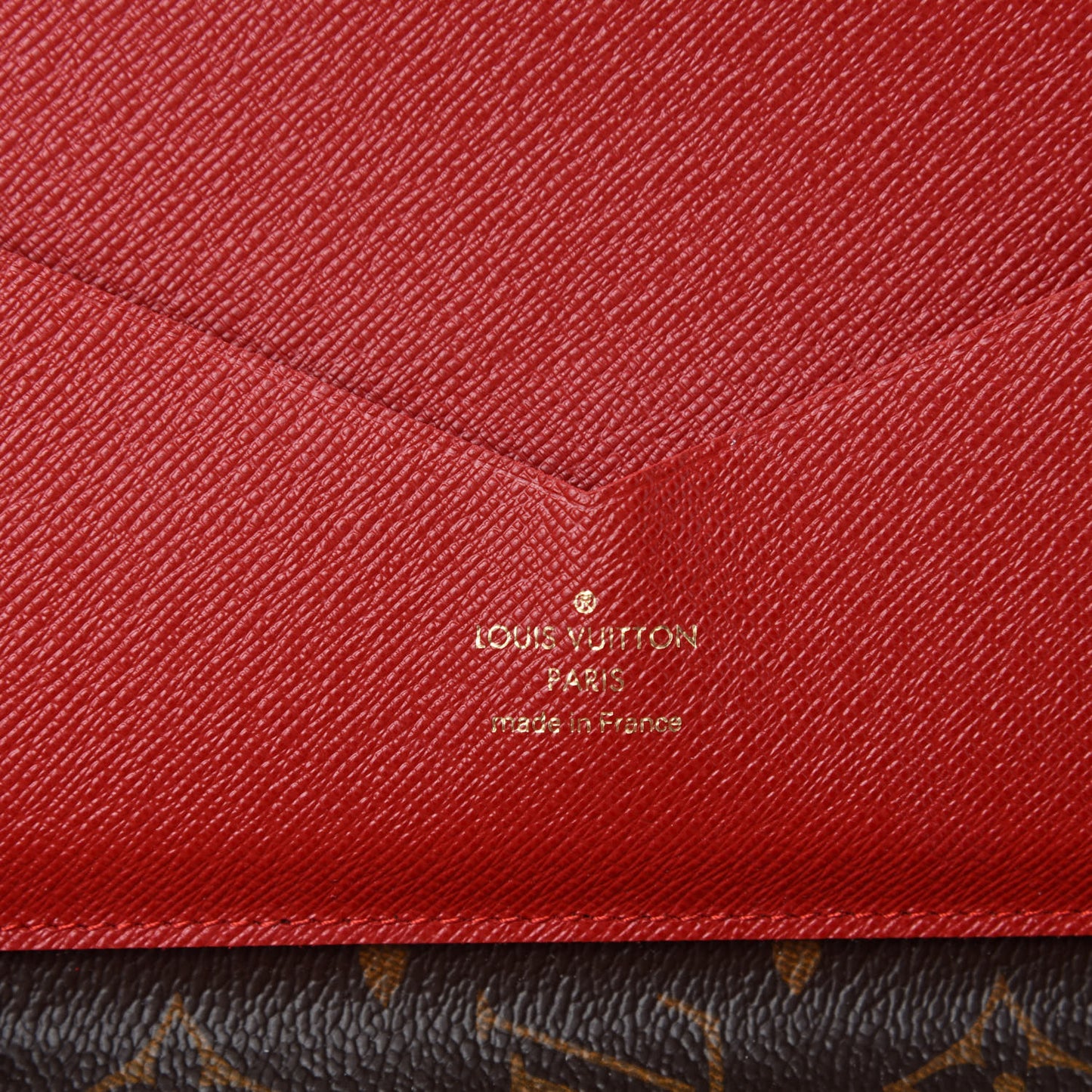 Monogram Retiro Daily Organizer Cherry