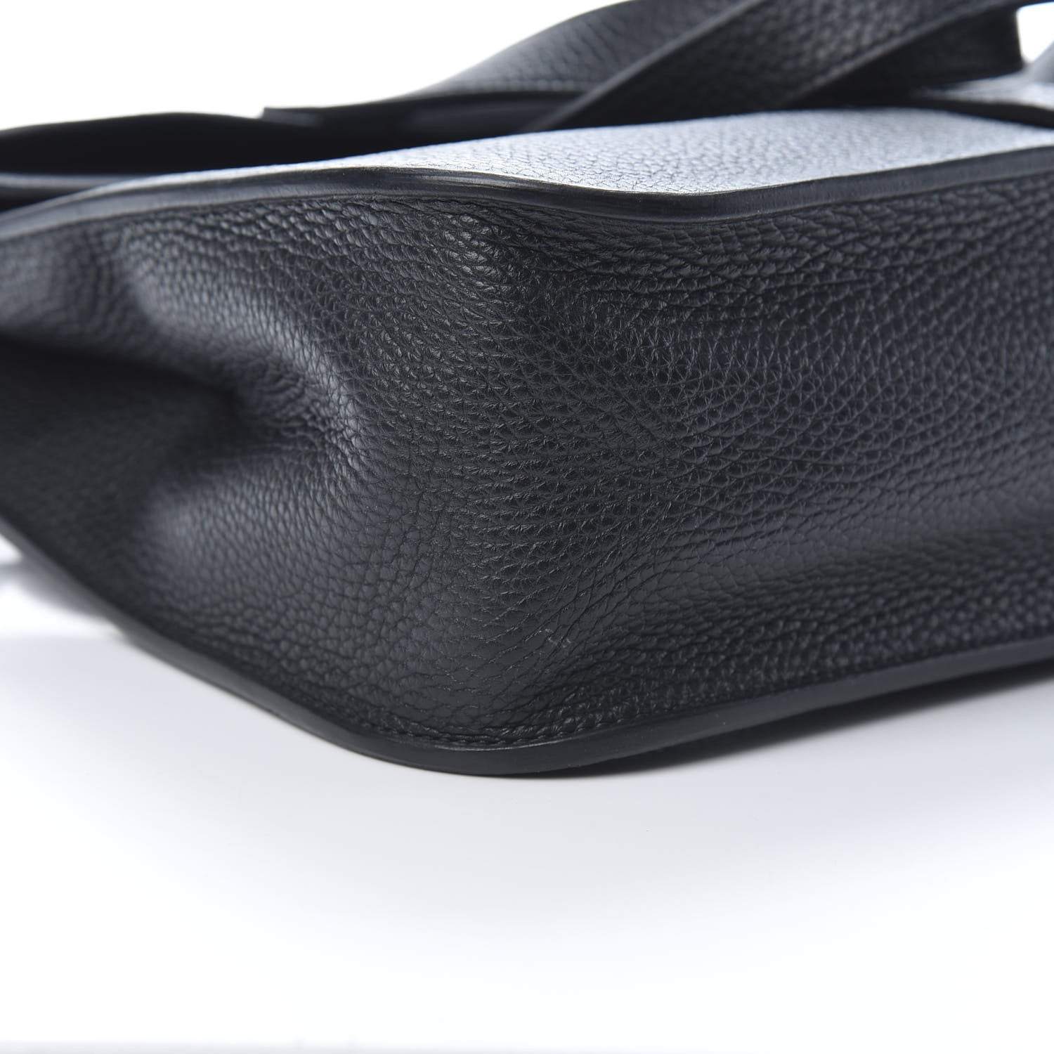 Hermes Taurillon Clemence Halzan 31 GM Black 11 of 13