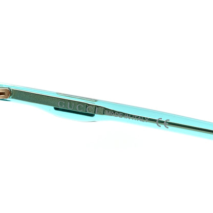 Gucci Squared Aviator Sunglasses GG0262S Blue 6 of 9