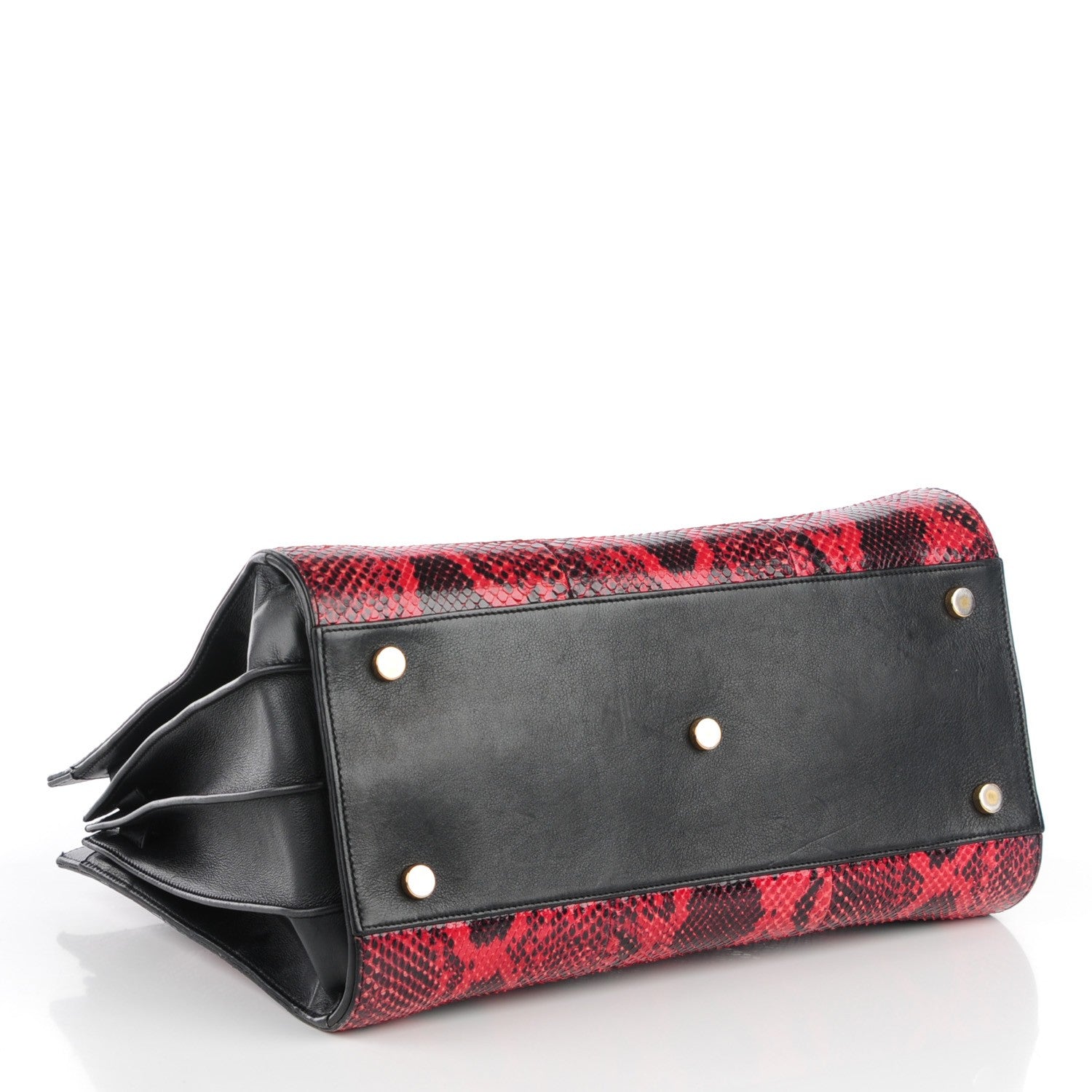 Saint Laurent Python Small Sac de Jour Tote Ruby 4 of 7