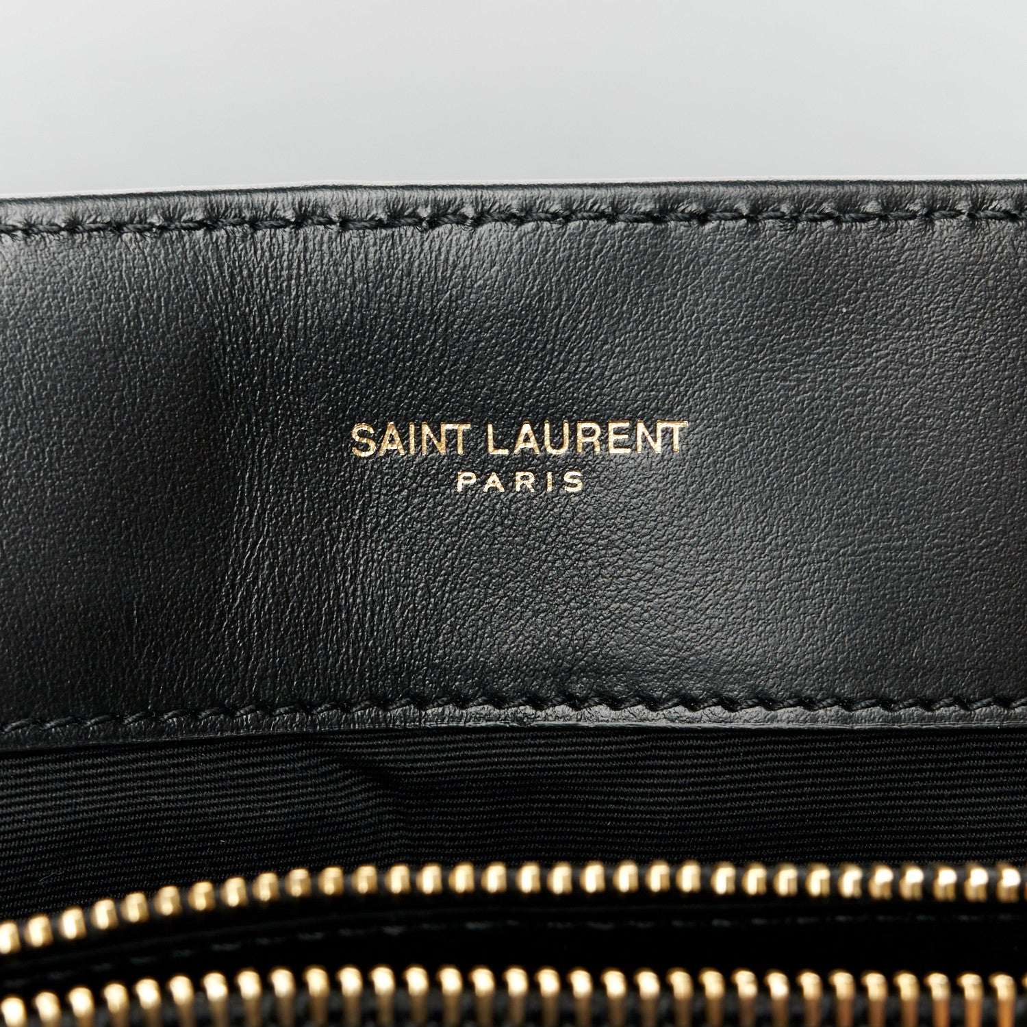 Saint Laurent Calfskin Y Quilted Monogram Large Loulou Chain Satchel Black 6 of 12