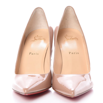 Christian Louboutin Patent Decollete 554 85 Pumps 39.5 Nude 2 of 12