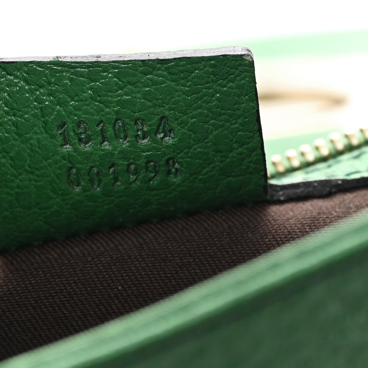 Gucci Pebbled Calfskin Web Blondie Hobo Green 7 of 12