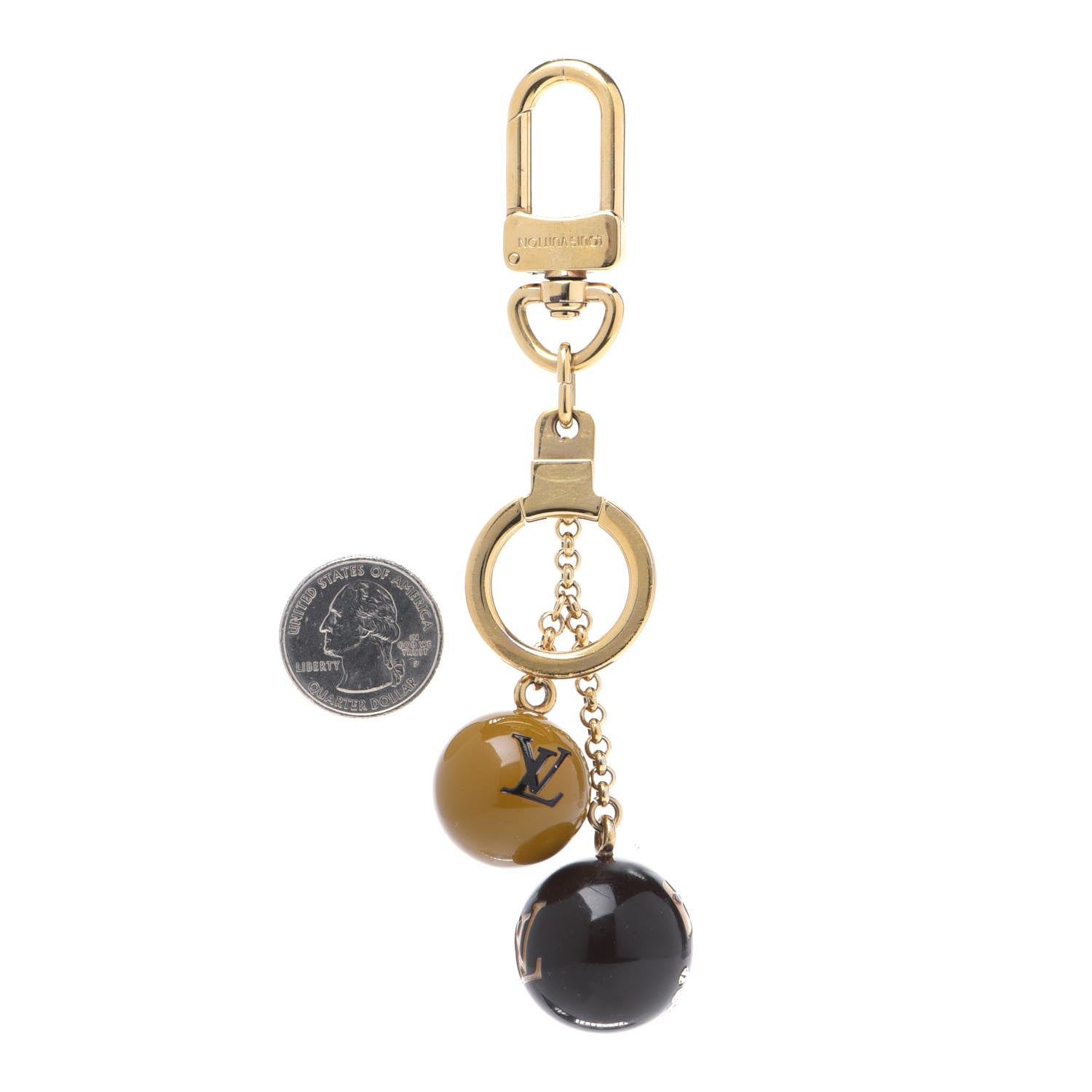 Louis Vuitton Halloween Jack and Lucie Key Holder Brown 2 of 5