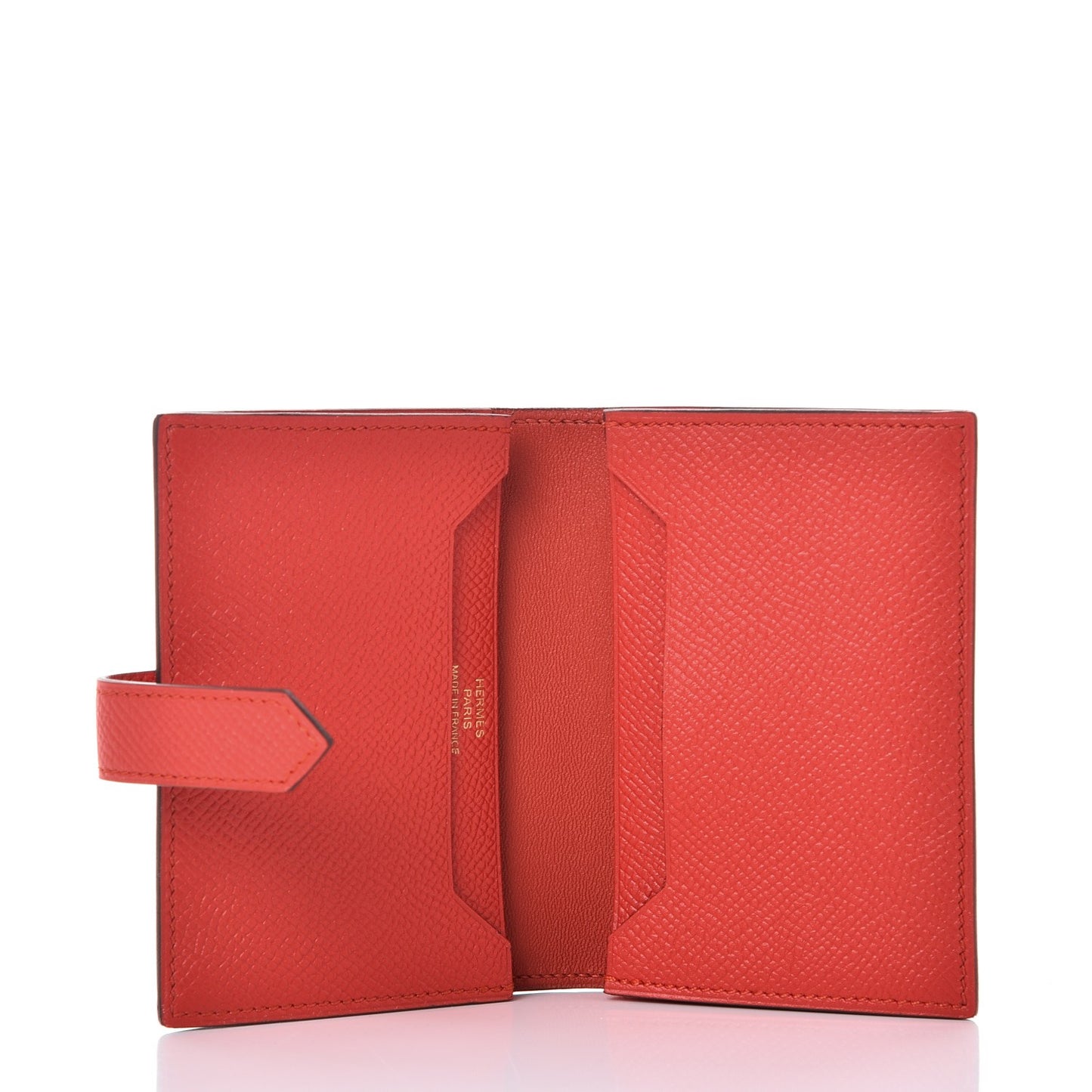 Epsom Bearn Card Holder Wallet Rouge Tomate