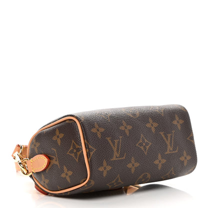 Louis Vuitton Monogram Nano Speedy Bandouliere 4 of 10