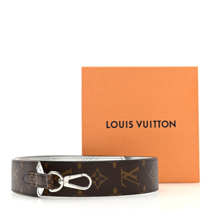Louis Vuitton Epi Monogram Bandouliere Shoulder Strap Silver 5 of 5