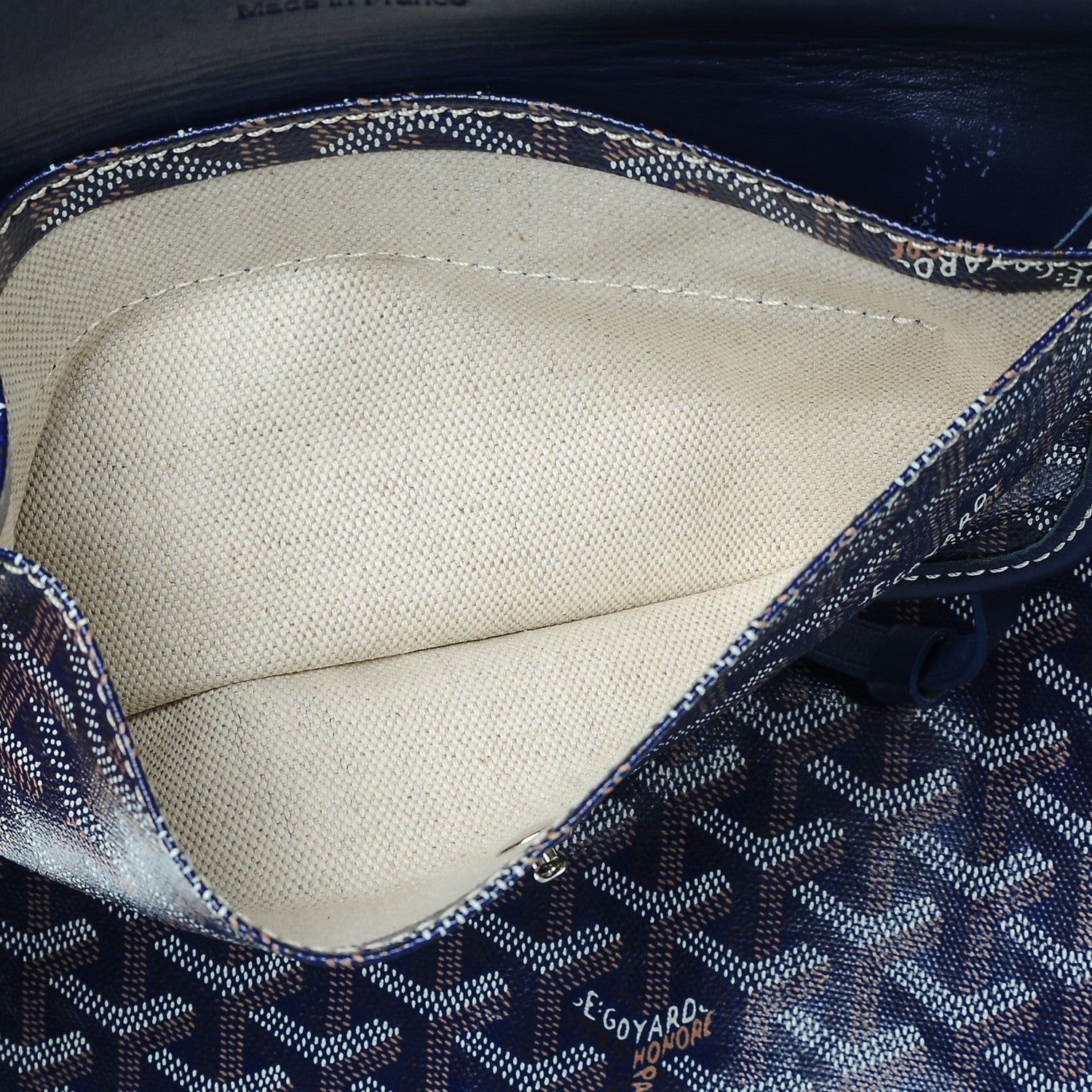Goyard Goyardine Saint Louis GM Navy 6 of 10