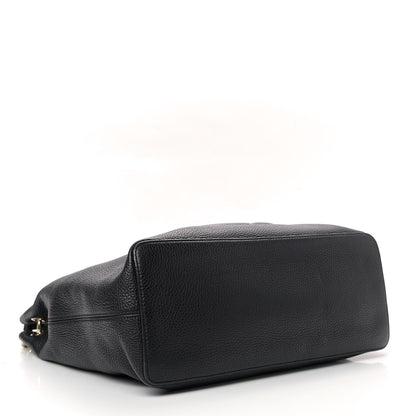 Gucci Pebbled Calfskin Large Soho Hobo Black 4 of 11