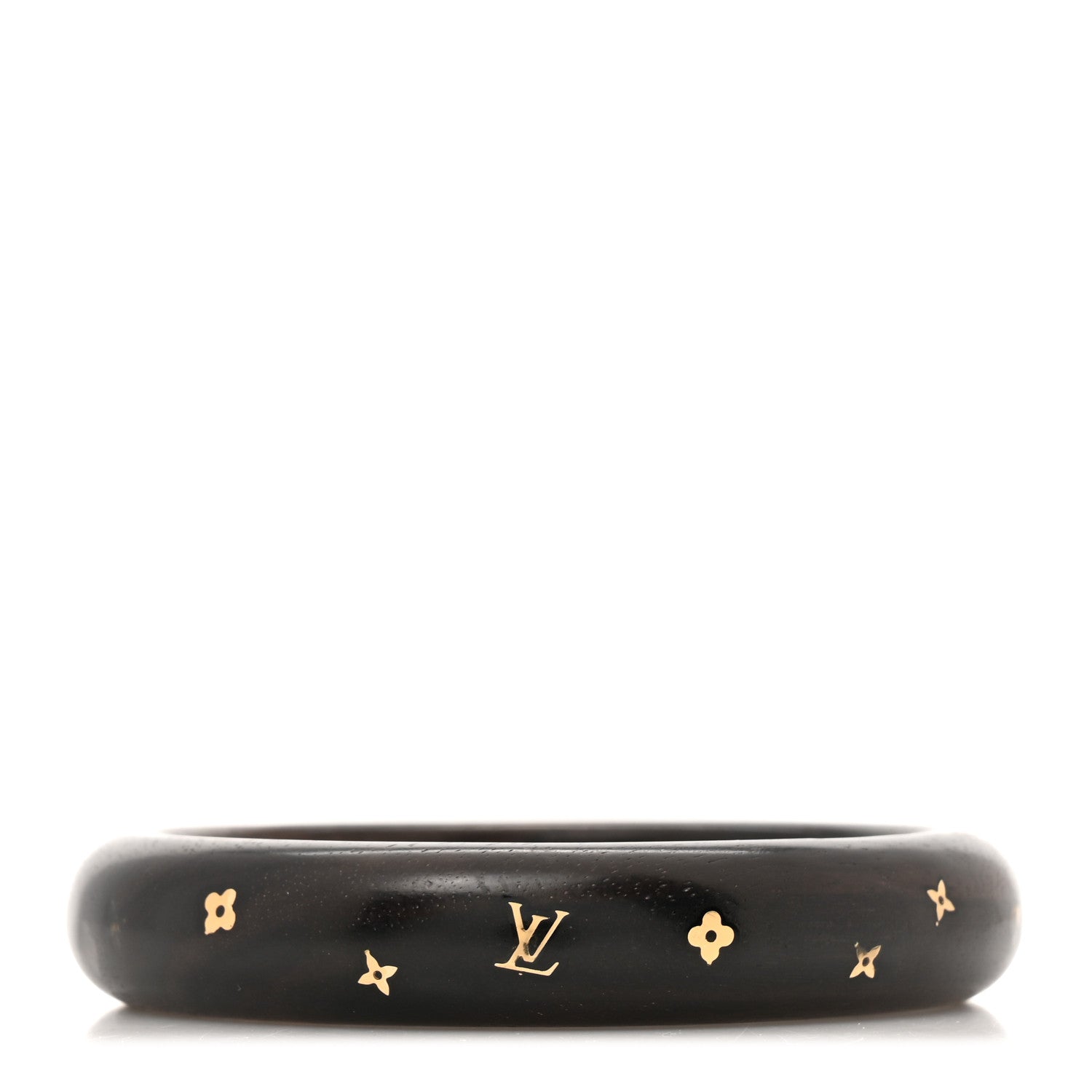 Louis Vuitton Tiger Wood Brass Sylvania Bangle 1 of 4