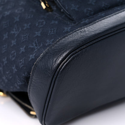 Louis Vuitton Mini Monogram Montsouris GM Backpack Blue 7 of 24