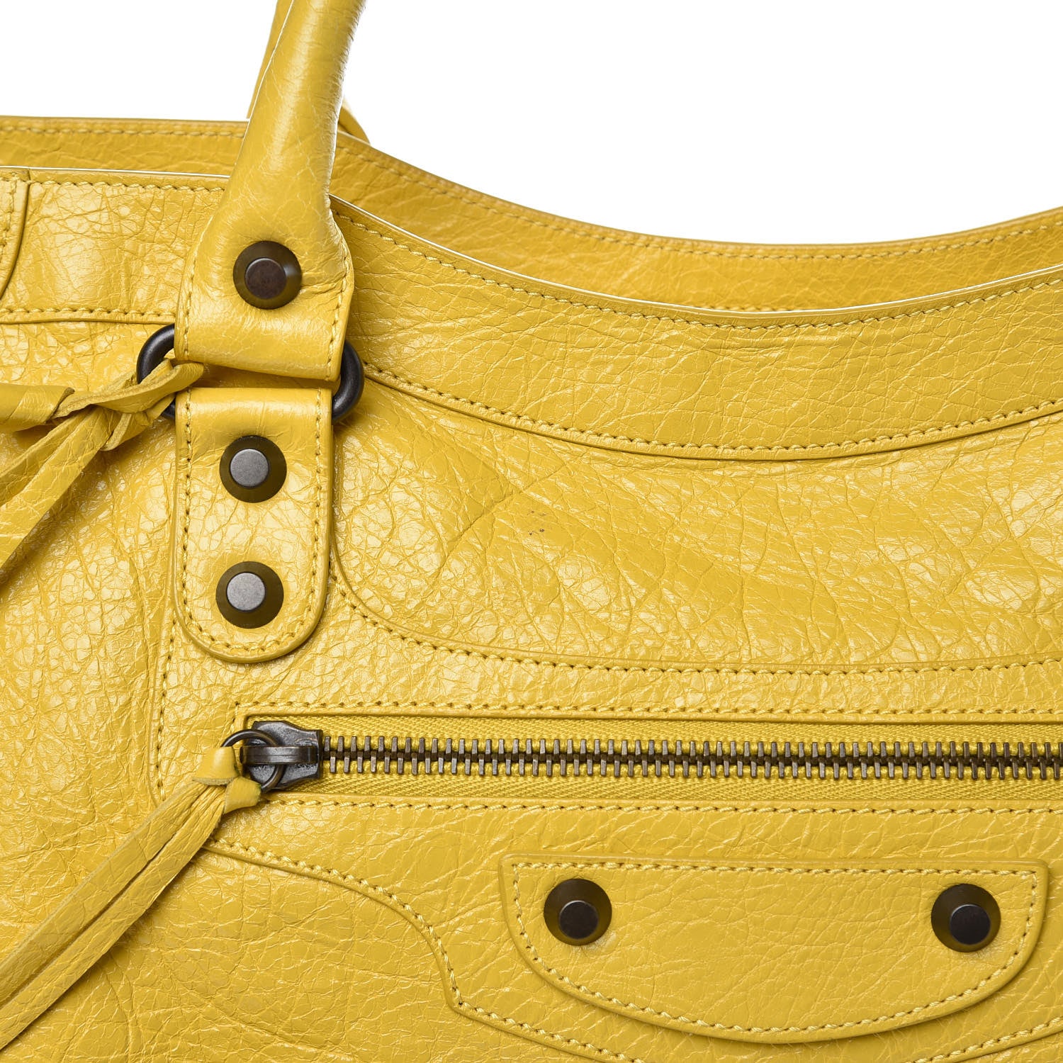 Balenciaga Agneau Classic Hardware City Tournesol 11 of 12