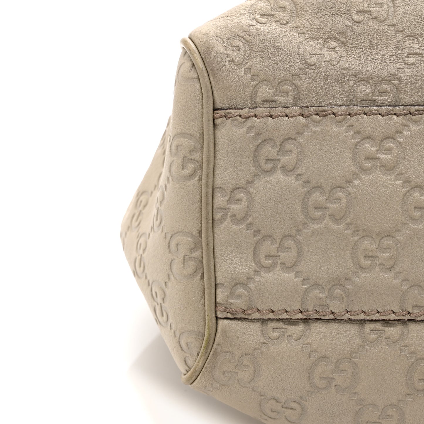 Guccissima Medium Sukey Tote Mystic White