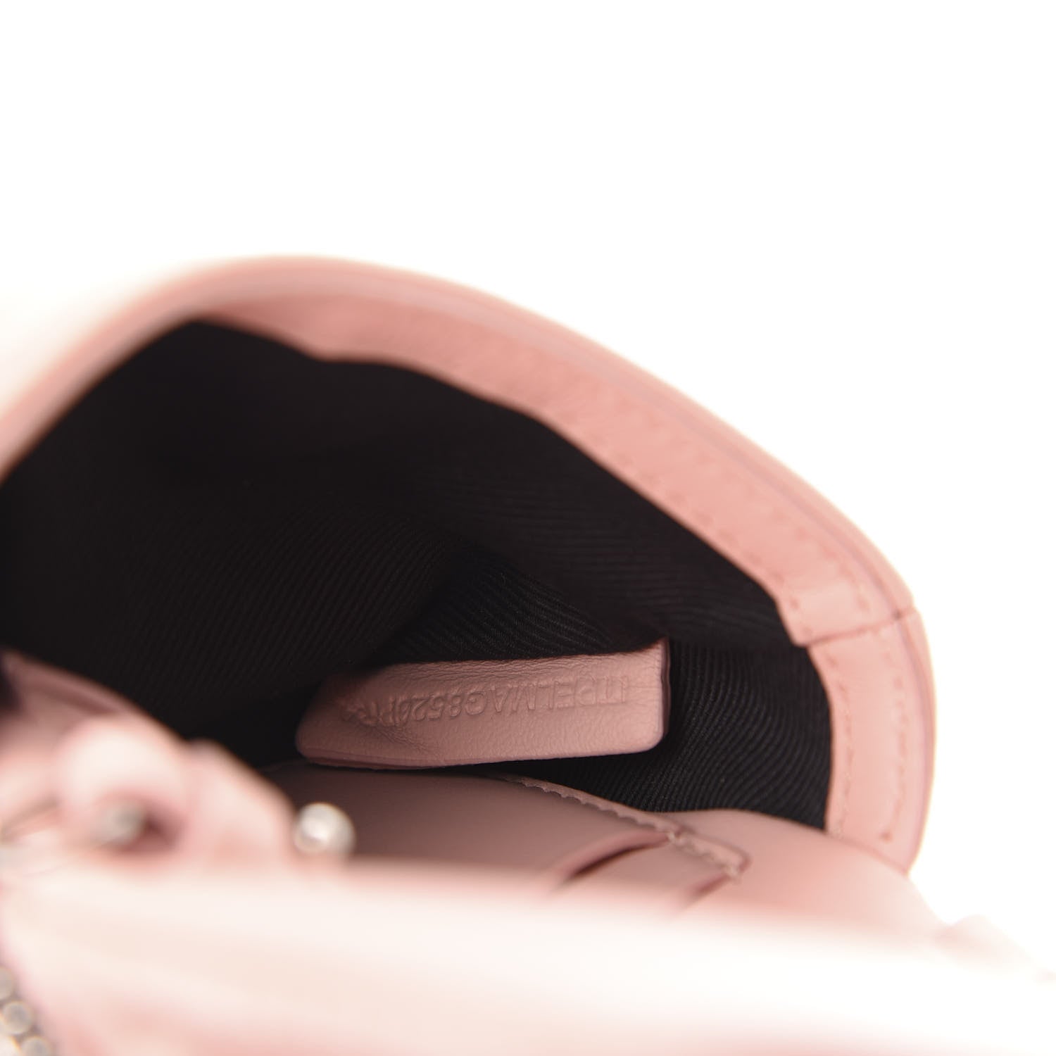 Burberry Lambskin Quilted Micro Lola Bag Blush Pink 9 of 10