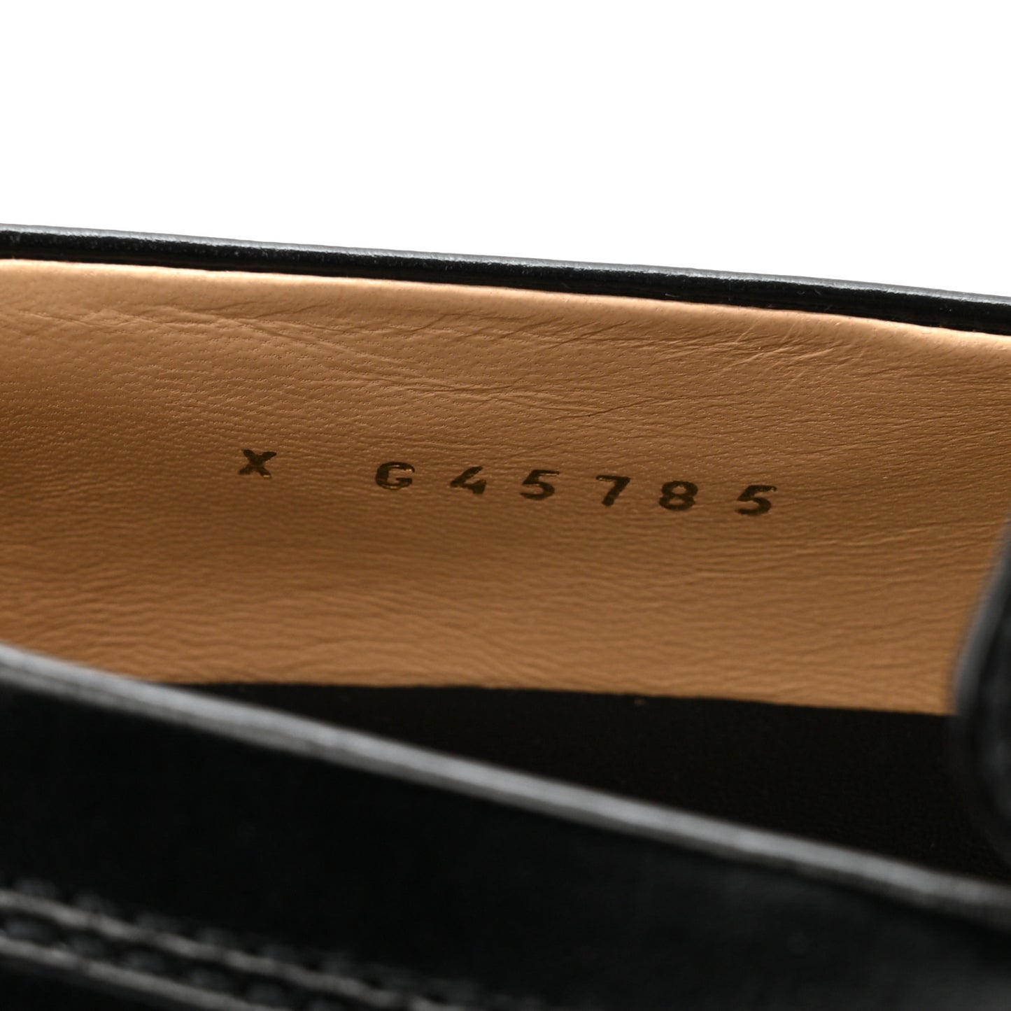 Calfskin Enamel Charms Mocassin Loafers 39 Black