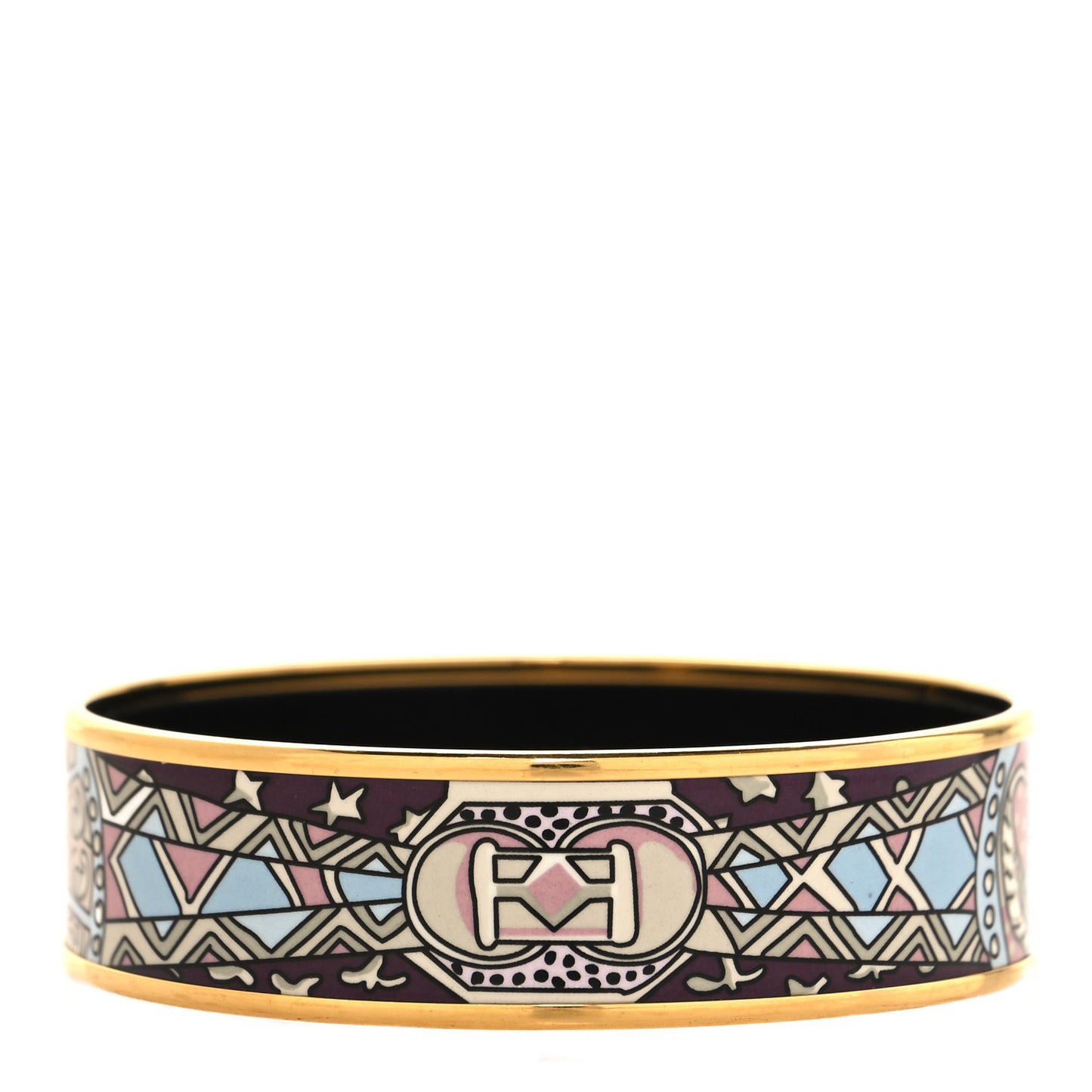 Enamel Printed Wide Bracelet 70