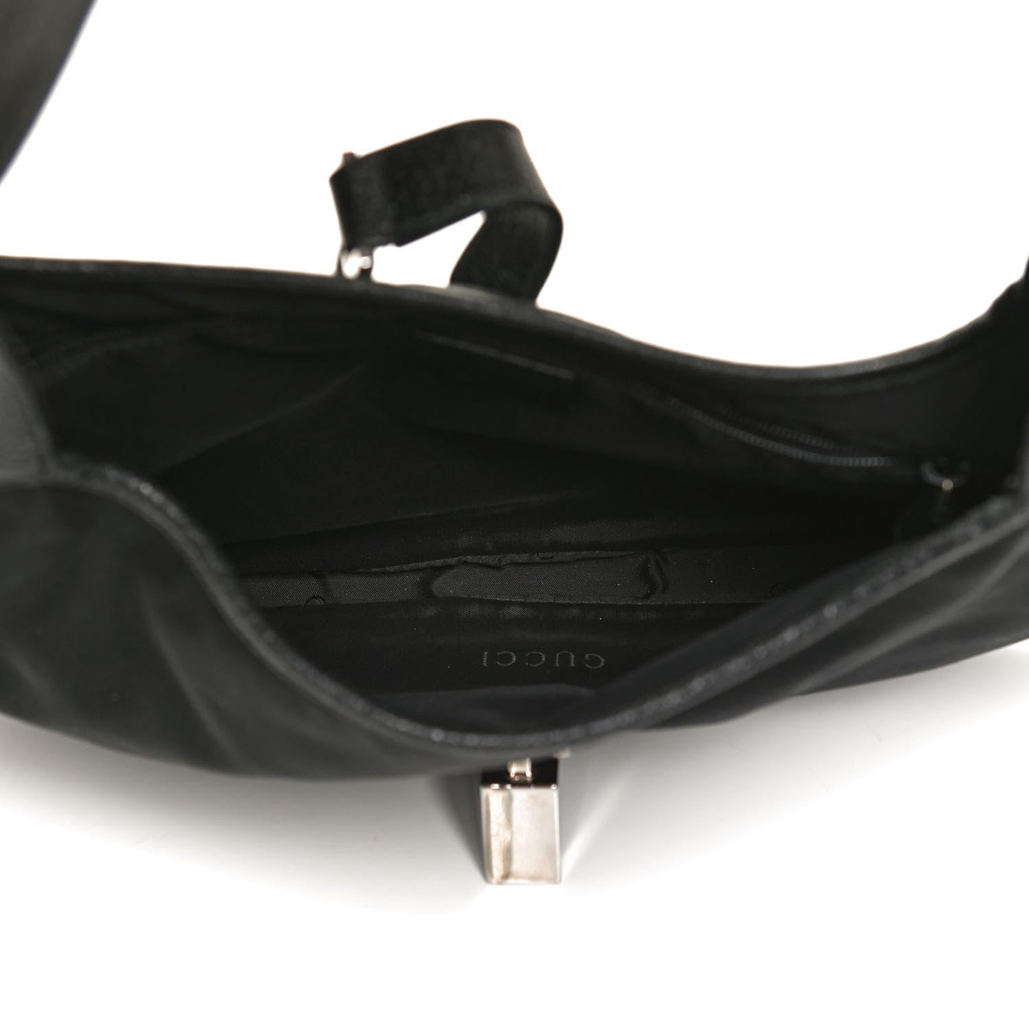 Gucci Canvas Small Jackie O Hobo Black 4 of 11