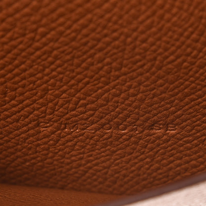 Hermes Epsom Mini Bearn Wallet Gold 7 of 8