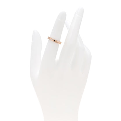 Cartier 18K Pink Gold Diamond 3mm C De Cartier Wedding Band Ring 49 5 2 of 5