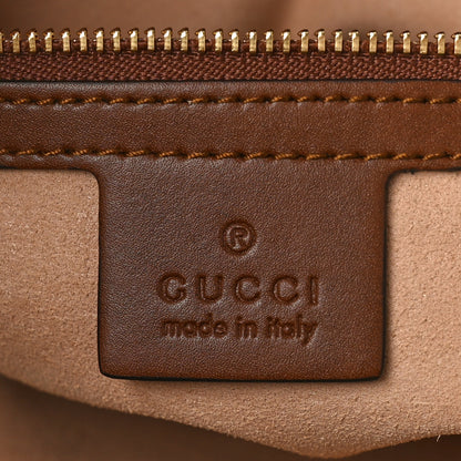 Gucci Soft GG Supreme Monogram Small Crossbody Tote Beige Cuir 6 of 9