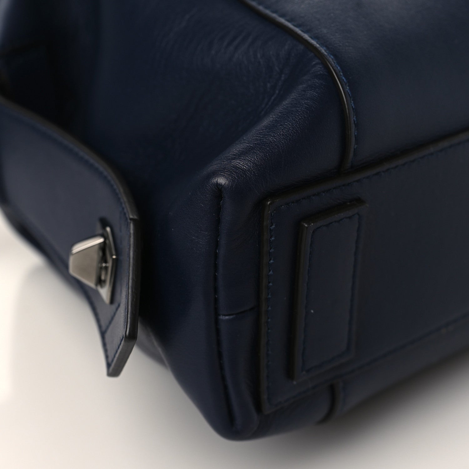 Givenchy Smooth Calfskin Small Soft Antigona Night Blue 7 of 9