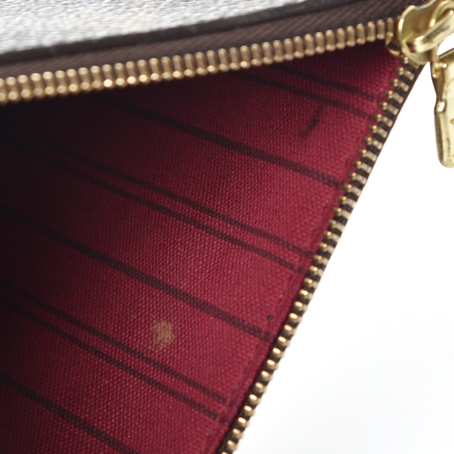 Louis Vuitton Monogram Neverfull MM GM Pochette Fuchsia 8 of 8